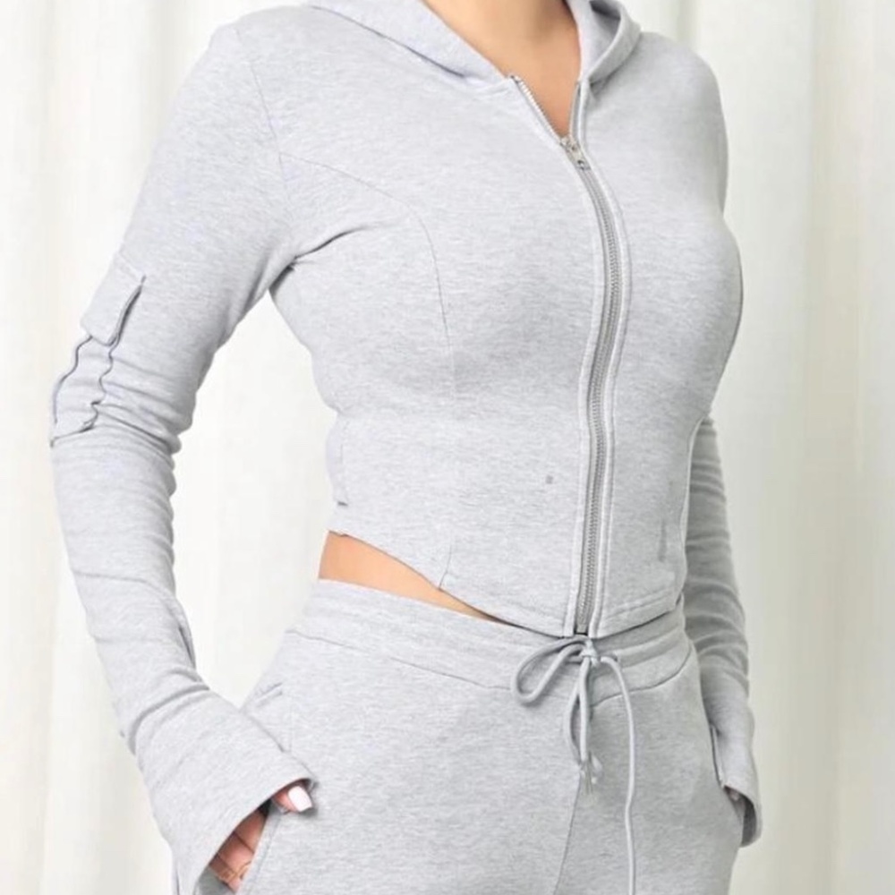 Bad Society Club Zip Up Hoodie